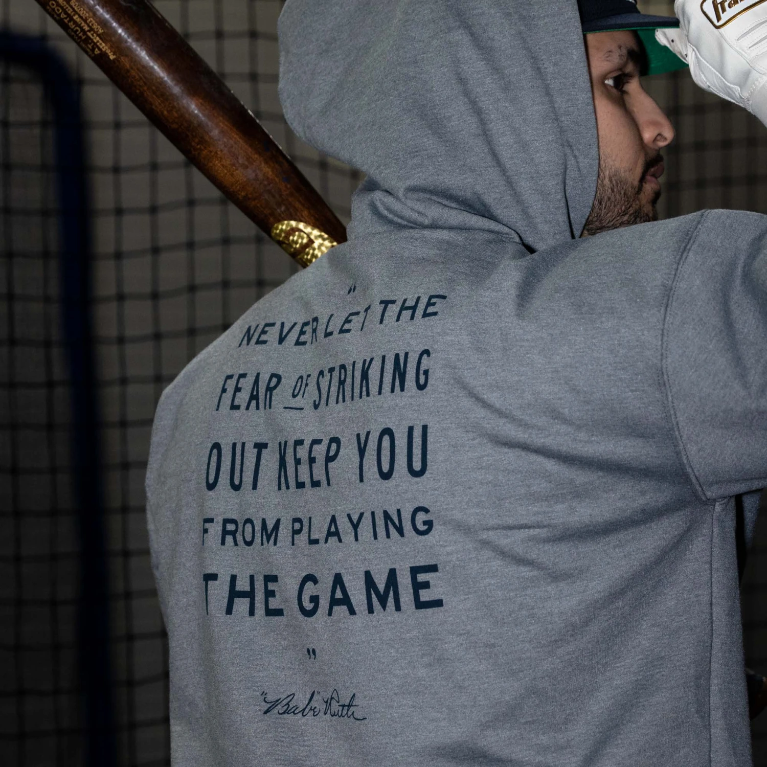 No Fear Hoodie - Babe Ruth Collection-7139832725574 8 No Fear Hoodie - Babe Ruth Collection-7139832725574 - Image 6