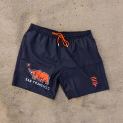 Cali Bear Trunks - San Francisco Giants-7157686566982 -Baseball Equipment Store 20240116122725 0X1A0096