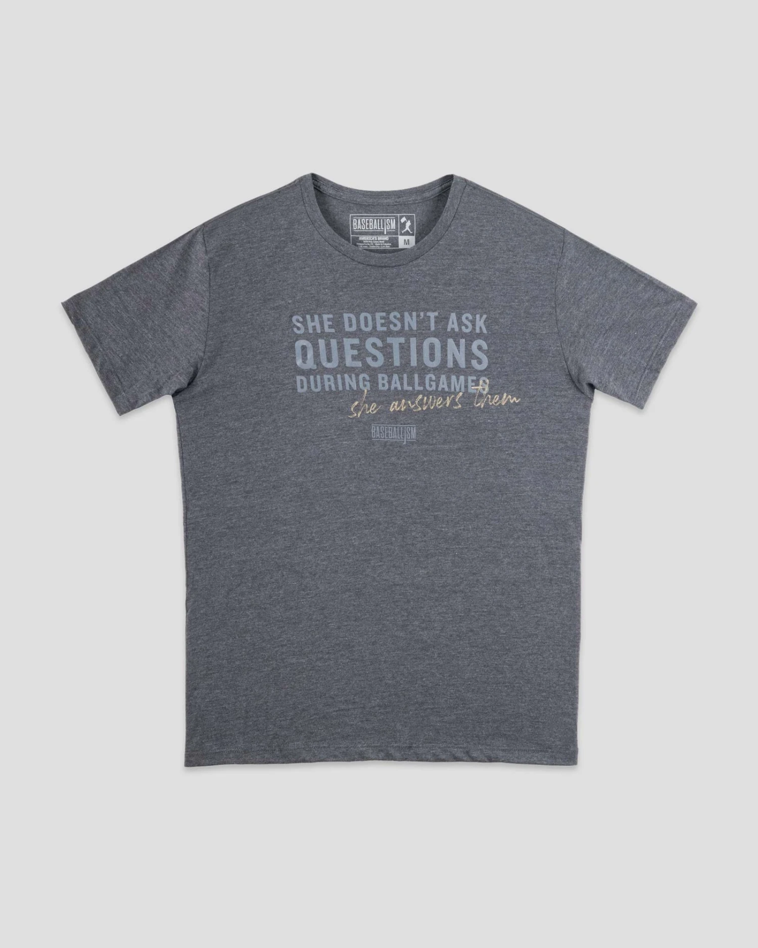She Answers Them - Warm-up Tee-2034171838534 4 She Answers Them - Warm-up Tee-2034171838534 - Image 2