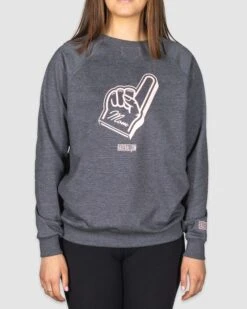 Number One Mom Crew Neck Sweater - Women's-7292692955206
