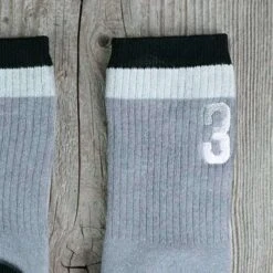 Baseball Equipment Store -Baseball Equipment Store 3 Up 3 Down Socks Detail copy