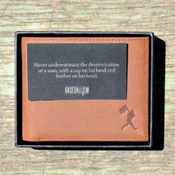 Flag Man Scorebook Bifold Wallet - Glove Leather-8097608773 13 Flag Man Scorebook Bifold Wallet - Glove Leather-8097608773 -Baseball Equipment Store BifoldWallet