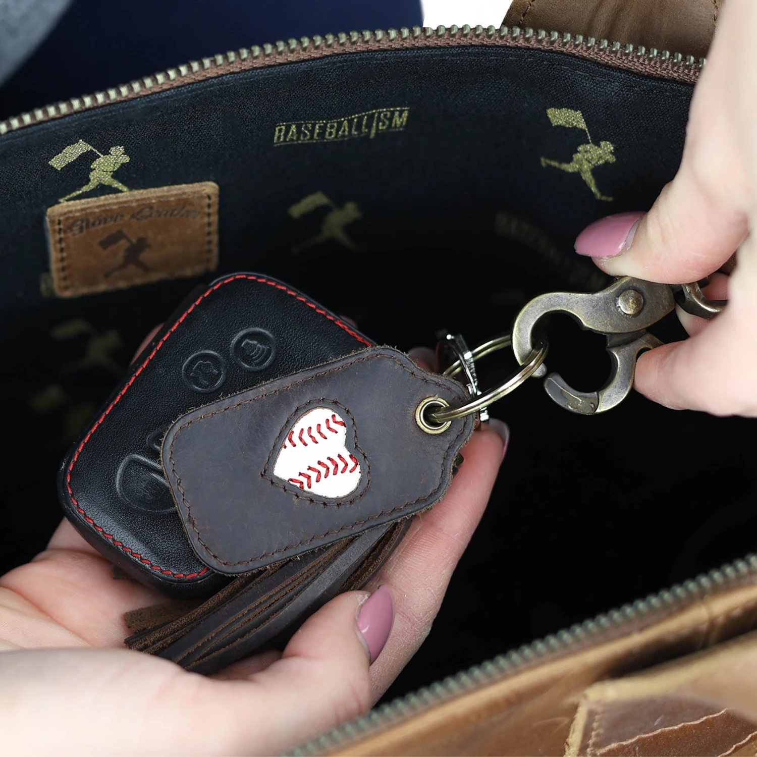 Cathy Zip Tote - Toffee-4728356307014 11 Cathy Zip Tote - Toffee-4728356307014 - Image 9