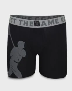 Flag Man Boxer Briefs - Black/Grey-6611397214278