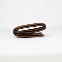 Flag Man Badge Trifold Glove Leather Wallet - Oak-3934130372678 -Baseball Equipment Store Flag Man Badge Trifold 3