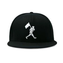 Flag Man Cap - Black And White-2054164021318