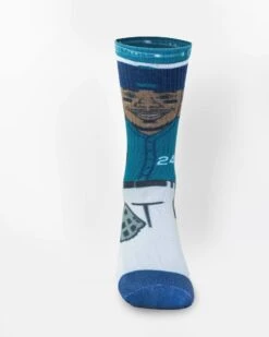 Griffey Jr. Player High Calf Socks - Griffey Jr. Series II-6577347166278 -Baseball Equipment Store GriffeyPlayerSocks 2