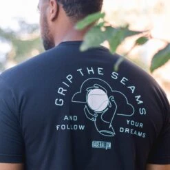 Follow Your Dreams-6658434170950 13 Follow Your Dreams-6658434170950 -Baseball Equipment Store GripTheSeamsTee 1