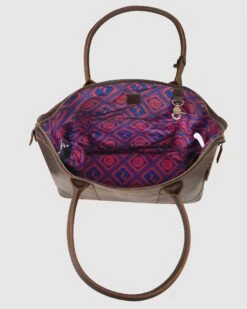 Cathy Zip Tote - Chicago Cubs-6669651935302 -Baseball Equipment Store MLBCathyCubs 4