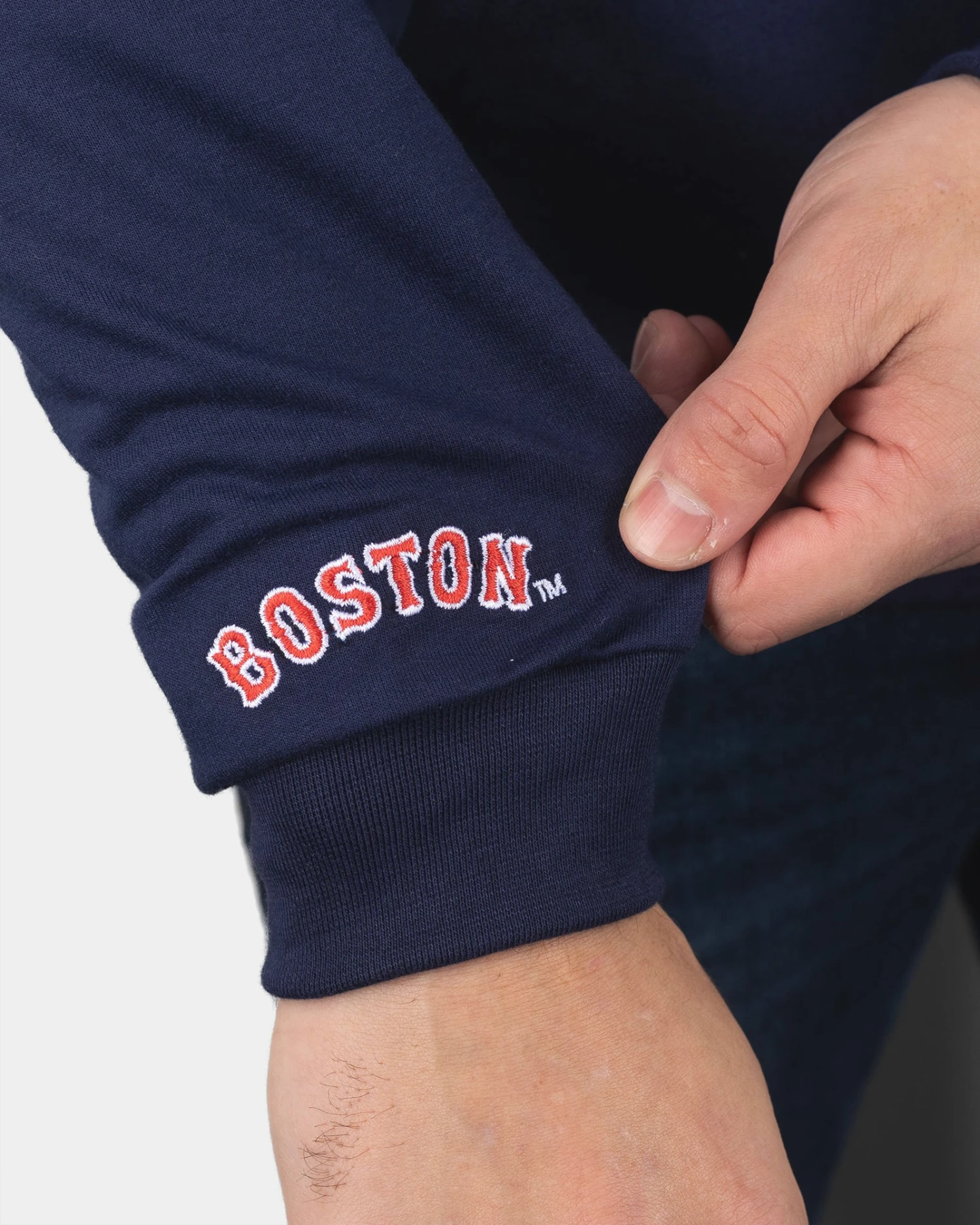 Outfield Fence Hoodie - Boston Red Sox-6659121381446 4 Outfield Fence Hoodie - Boston Red Sox-6659121381446 - Image 2