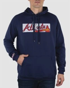 Outfield Fence Hoodie - Atlanta Braves-6709885632582