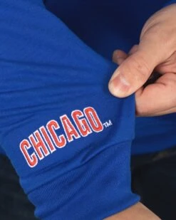 Outfield Fence Hoodie - Chicago Cubs-6659140517958 -Baseball Equipment Store MLBOutfieldFenceHoodie Cubs4