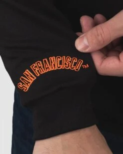 Outfield Fence Hoodie - San Francisco Giants-6659140911174 12 Outfield Fence Hoodie - San Francisco Giants-6659140911174 -Baseball Equipment Store MLBOutfieldFenceHoodie Giants5