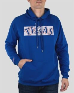 Outfield Fence Hoodie - Texas Rangers-6709887467590