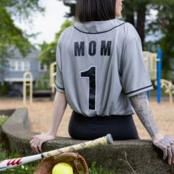 Mom Baseball Jersey-7294637899846 -Baseball Equipment Store MomJersey7