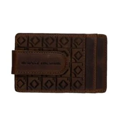 Flag Man Money Clip Wallet - Glove Leather-2042699251782