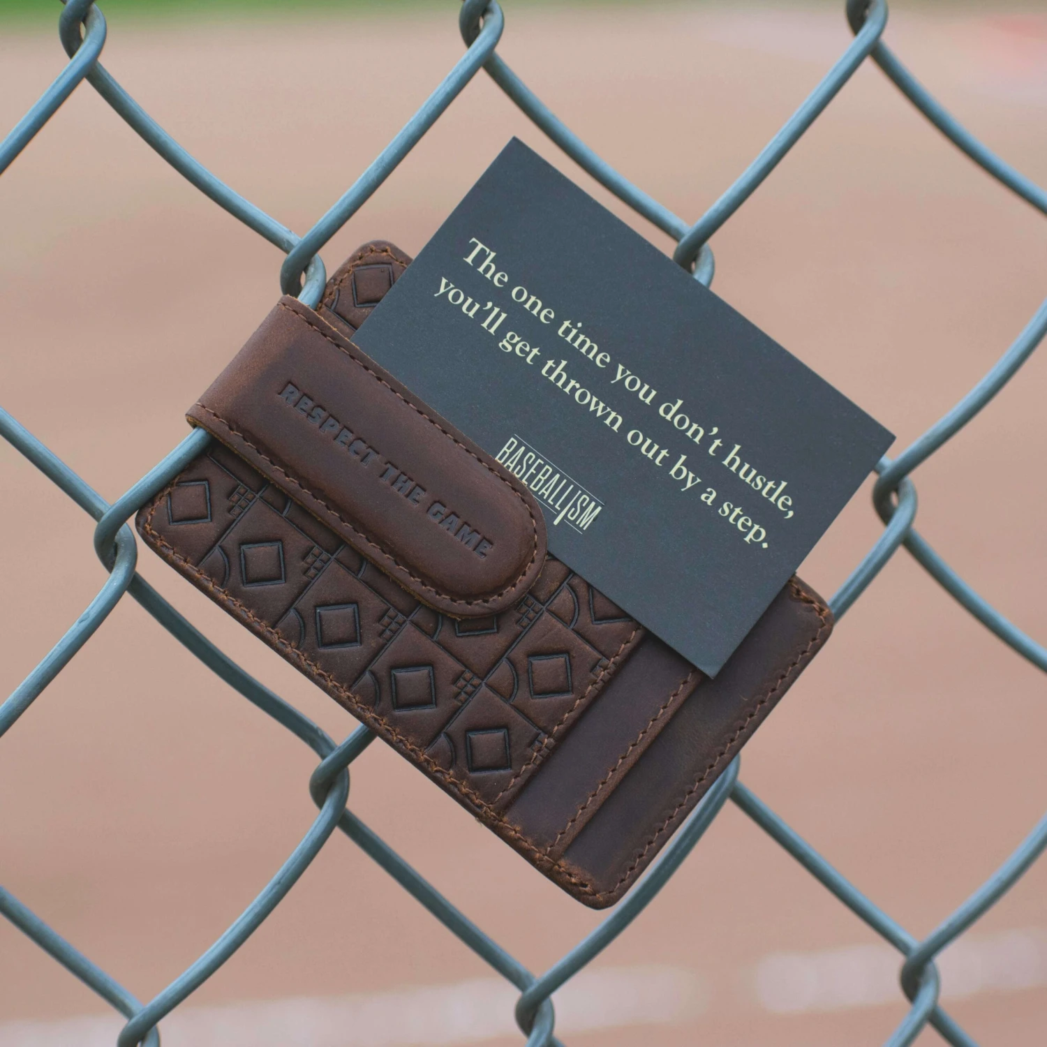Flag Man Money Clip Wallet - Glove Leather-2042699251782 5 Flag Man Money Clip Wallet - Glove Leather-2042699251782 - Image 3