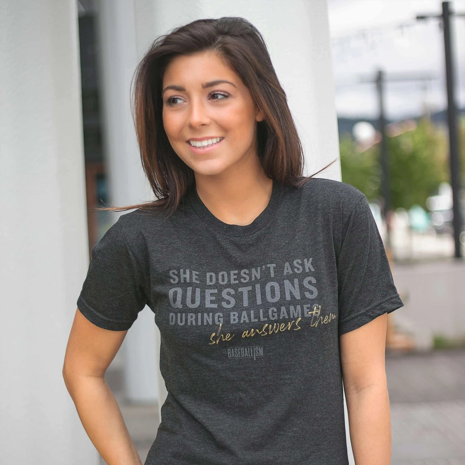 She Answers Them - Warm-up Tee-2034171838534 7 She Answers Them - Warm-up Tee-2034171838534 - Image 5