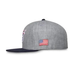 USA Baseball Classic Grey/Navy - Baseballism X USA Baseball-6574194098246 -Baseball Equipment Store USABBLogoCapGrey 2