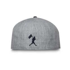 USA Baseball Classic Grey/Navy - Baseballism X USA Baseball-6574194098246 -Baseball Equipment Store USABBLogoCapGrey 3