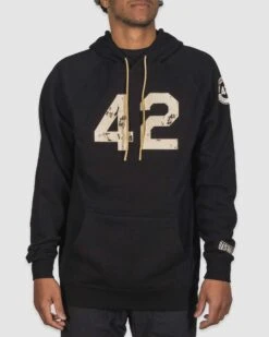 Baseball Equipment Store -Baseball Equipment Store baseballism 42 more than a number hoodie 003