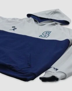 Double Play Reversible Hoodie - Seattle Mariners-7129467453510 11 Double Play Reversible Hoodie - Seattle Mariners-7129467453510 -Baseball Equipment Store baseballism MLB doubleplay hoodie mens Mariners 003