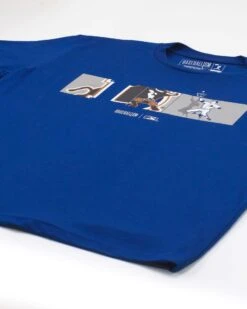 Outfield Fence Tee - Durham Bulls-7143014858822 -Baseball Equipment Store baseballism MiLB durham bulls OF fence tee 003