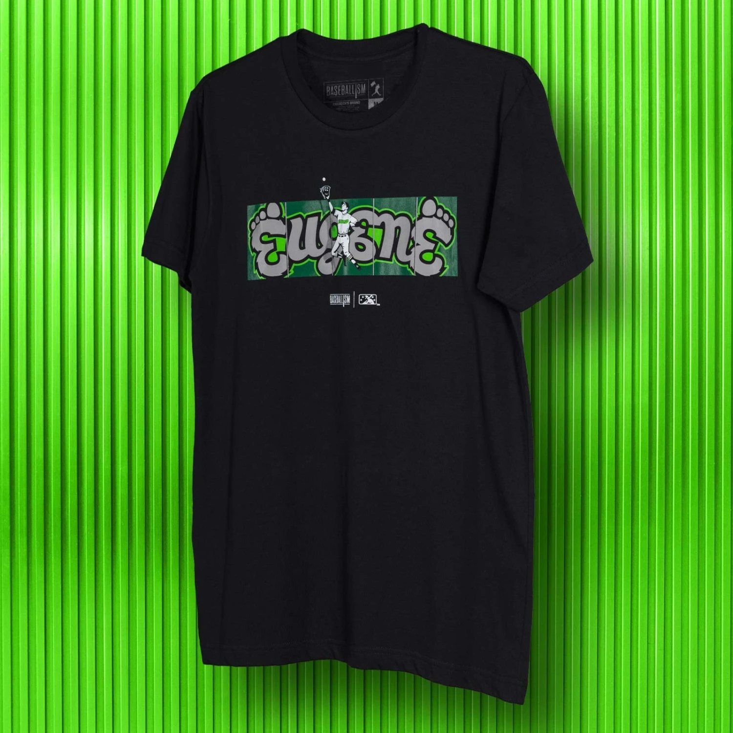 Outfield Fence Tee - Eugene Emeralds-7143014400070 7 Outfield Fence Tee - Eugene Emeralds-7143014400070 - Image 5