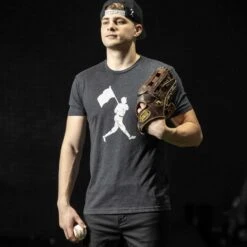 Never Give Up-7285078720582 -Baseball Equipment Store baseballism babe ruth never give up tee 005