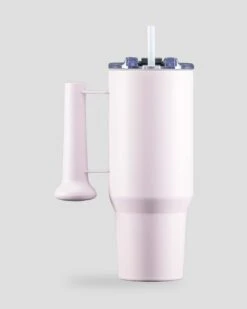 Ballpark Tumbler - 40oz - Infield Orchid-7243157078086 -Baseball Equipment Store baseballism bat handle tumbler orchid 003