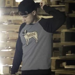 Beast Mode Reversible Crew Neck Sweater-7198430855238 14 Beast Mode Reversible Crew Neck Sweater-7198430855238 -Baseball Equipment Store baseballism beast mode reversible crewneck mens 002