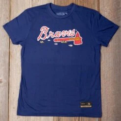 Get Your Peanuts! - Atlanta Braves-6759753384006 -Baseball Equipment Store baseballism bleacher seats mens tee braves 004