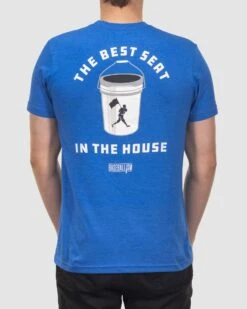 Bucket 2.0 (Blue)-6978832007238 -Baseball Equipment Store baseballism bucket tee mens blue 002