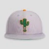 Cactus Bat Cap Grey-7274492166214 -Baseball Equipment Store baseballism cactus bat grey 001