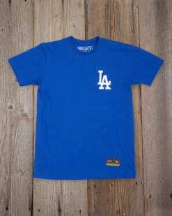 Bear Flag - Los Angeles Dodgers-6966394421318 -Baseball Equipment Store baseballism cali bear mens tee Dodgers 003