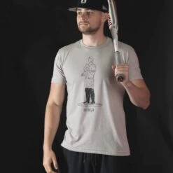 On Deck-7155860013126 -Baseball Equipment Store baseballism catcher gear mens tee 001