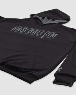 Baseballism Classic Double Play Reversible Hoodie (Black/Grey)-7152990421062 -Baseball Equipment Store baseballism classic double play hoodie mens 004