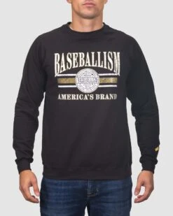 Baseballism Collegiate Retro Crew Neck-7041558085702