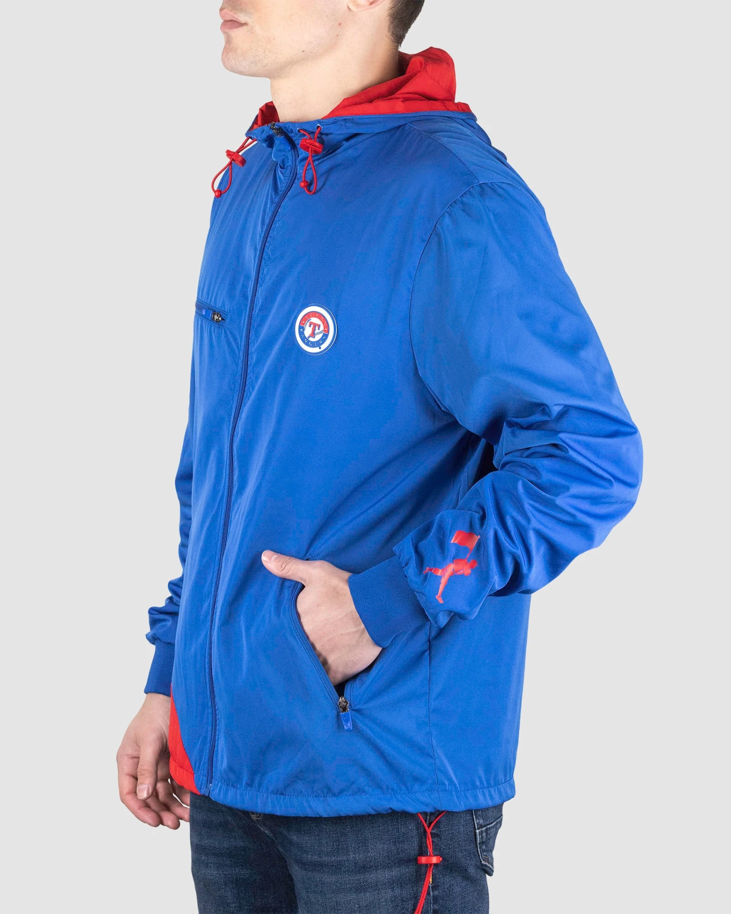 For Love Windbreaker - Texas Rangers-6659748888646 5 For Love Windbreaker - Texas Rangers-6659748888646 - Image 3