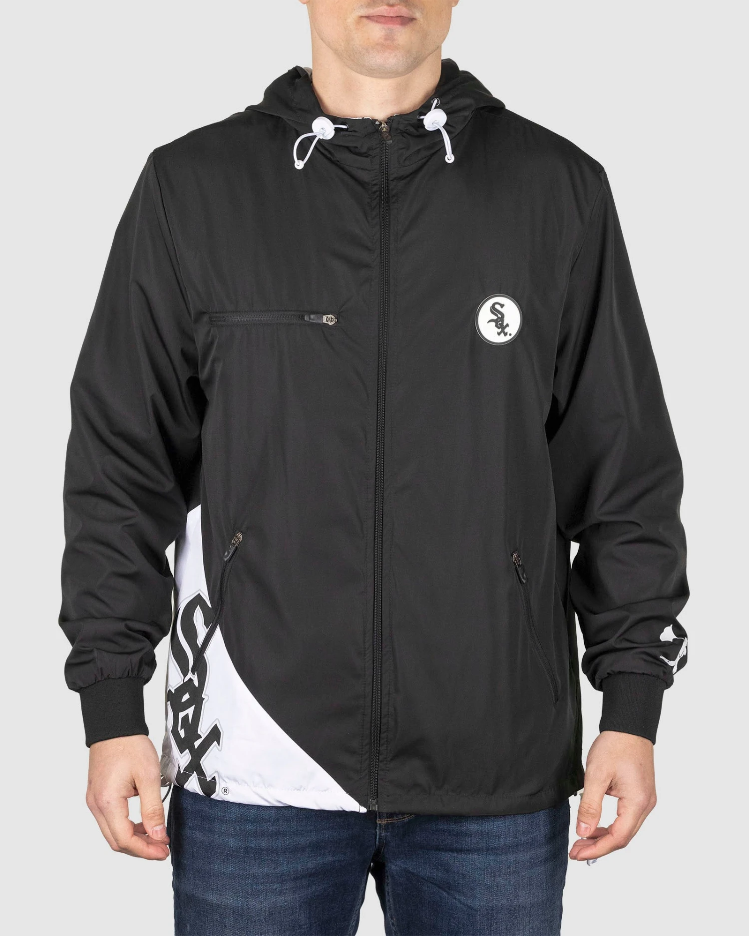 For Love Windbreaker - Chicago White Sox-6659746955334 3 For Love Windbreaker - Chicago White Sox-6659746955334