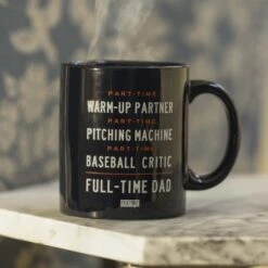 Full-Time Dad Mug-7220664565830 -Baseball Equipment Store baseballism fulltime dad mug 001