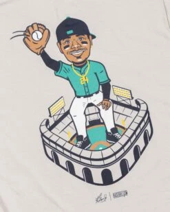 Crazy Range - Ken Griffey Jr. Collection-6818726543430 -Baseball Equipment Store baseballism griffey catch mens tee 008