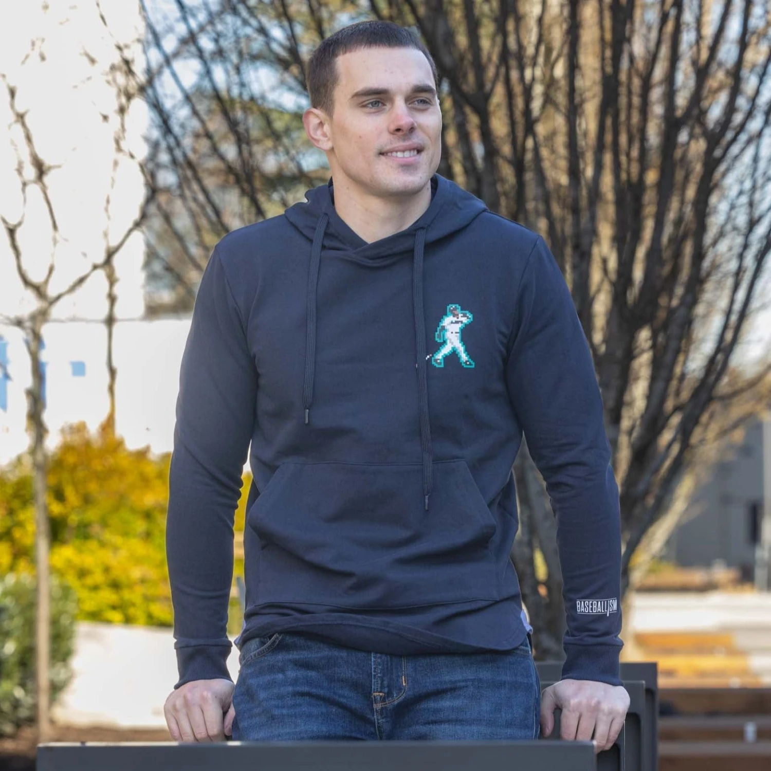 Dean Elongated Pullover Hoodie - Ken Griffey Jr. Collection-6634646863942 9 Dean Elongated Pullover Hoodie - Ken Griffey Jr. Collection-6634646863942 - Image 7