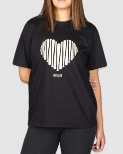 Bat Heart - Heavyweight Warm-Up Tee-7345593516102