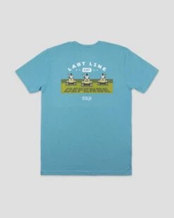 Guns In The Outfield-7194075004998 9 Guns In The Outfield-7194075004998 -Baseball Equipment Store baseballism lastline of defense mens tee 002