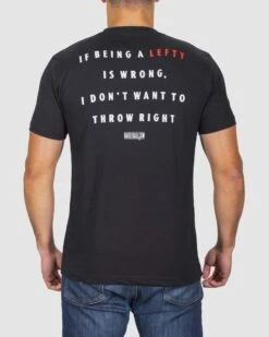 Being A Lefty-6889407774790 16 Being A Lefty-6889407774790 -Baseball Equipment Store baseballism lefty pride mens tee 002