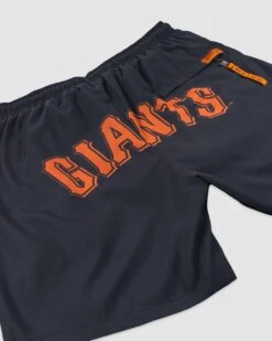 Cali Bear Trunks - San Francisco Giants-7157686566982 -Baseball Equipment Store baseballism mlb cali bear swim trunks giants 003