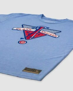 Clark & Addison - Chicago Cubs-7174093963334 -Baseball Equipment Store baseballism mlb clark and addison cubs mens tee 002
