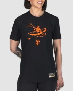 McCovey Cove Women's Warm-Up Tee - San Francisco Giants-7174738214982