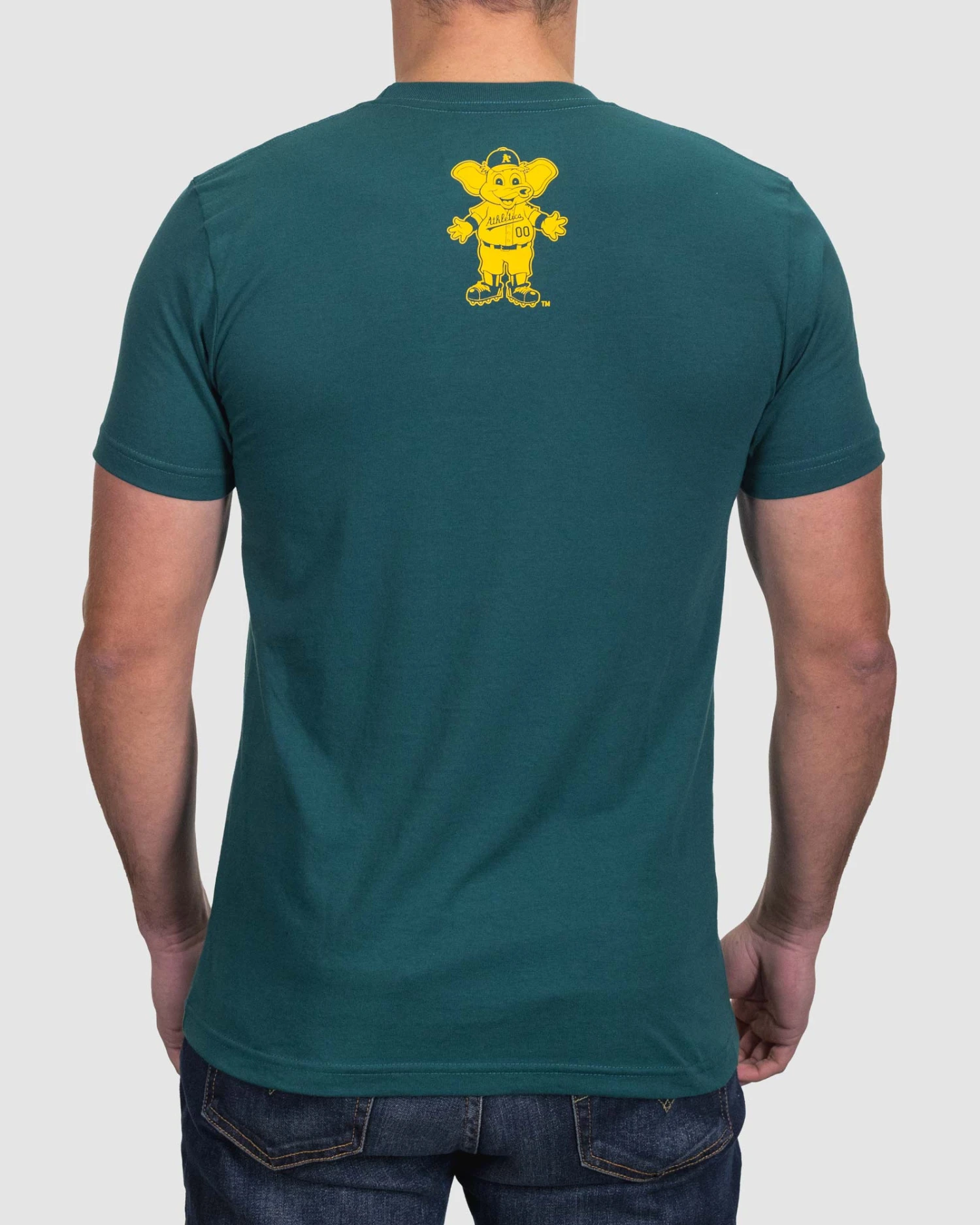 Mascot Pocket Tee - Oakland Athletics-6973343334470 4 Mascot Pocket Tee - Oakland Athletics-6973343334470 - Image 2